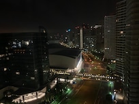 部屋からの夜景