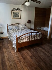 One of the bedrooms