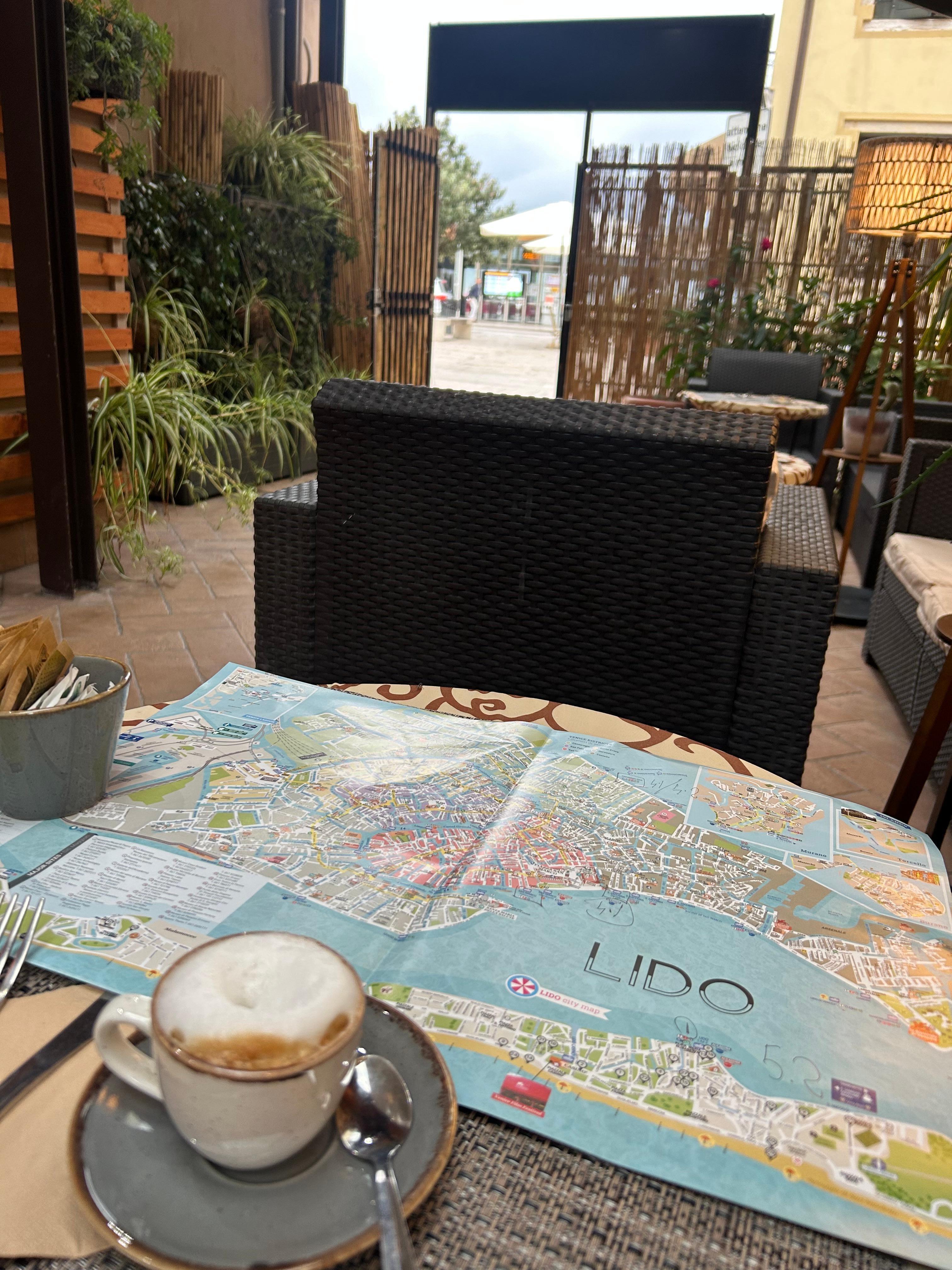 So nice to give us a map to helps get around on the water bus 