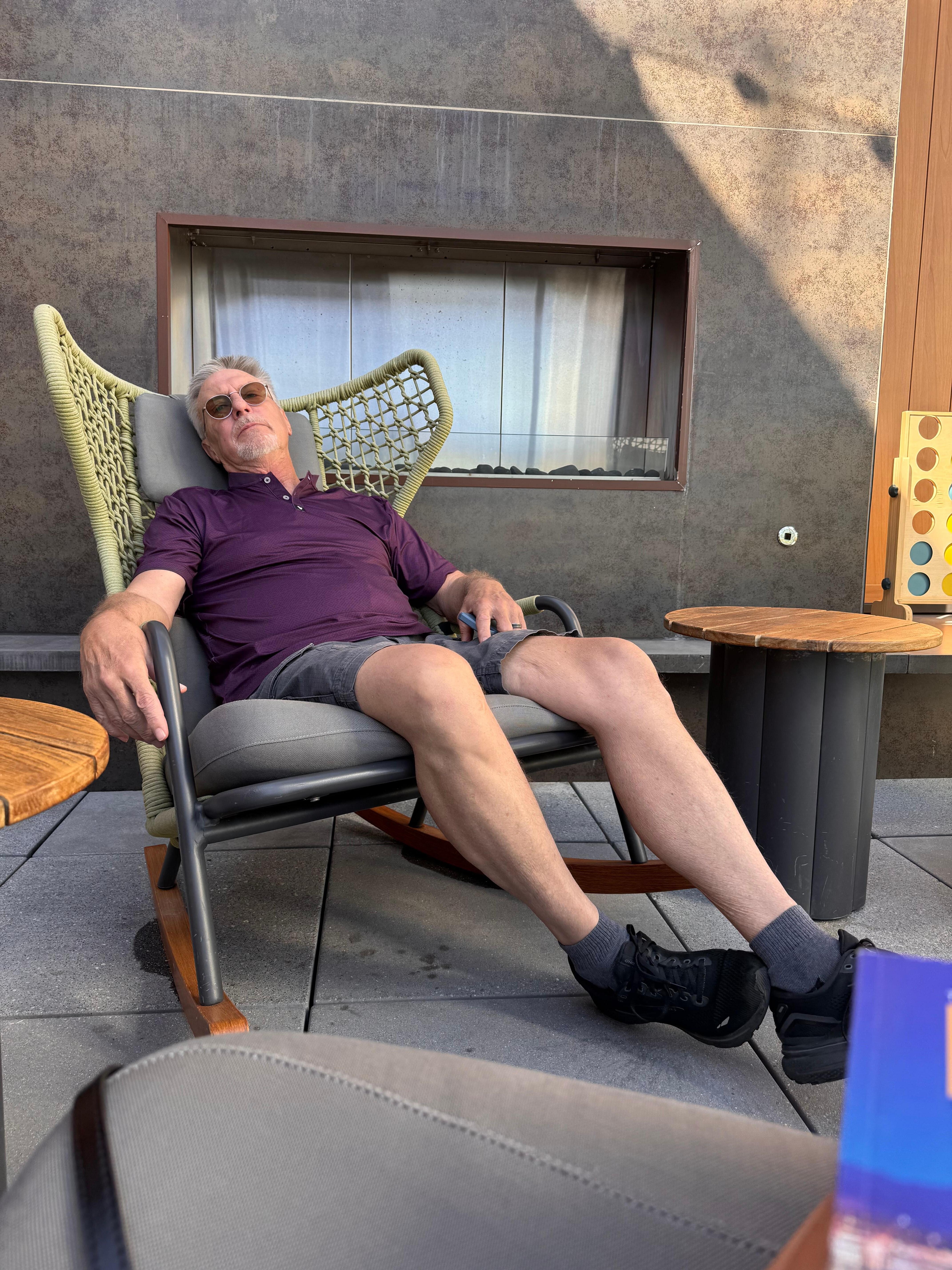 Rooftop lounge