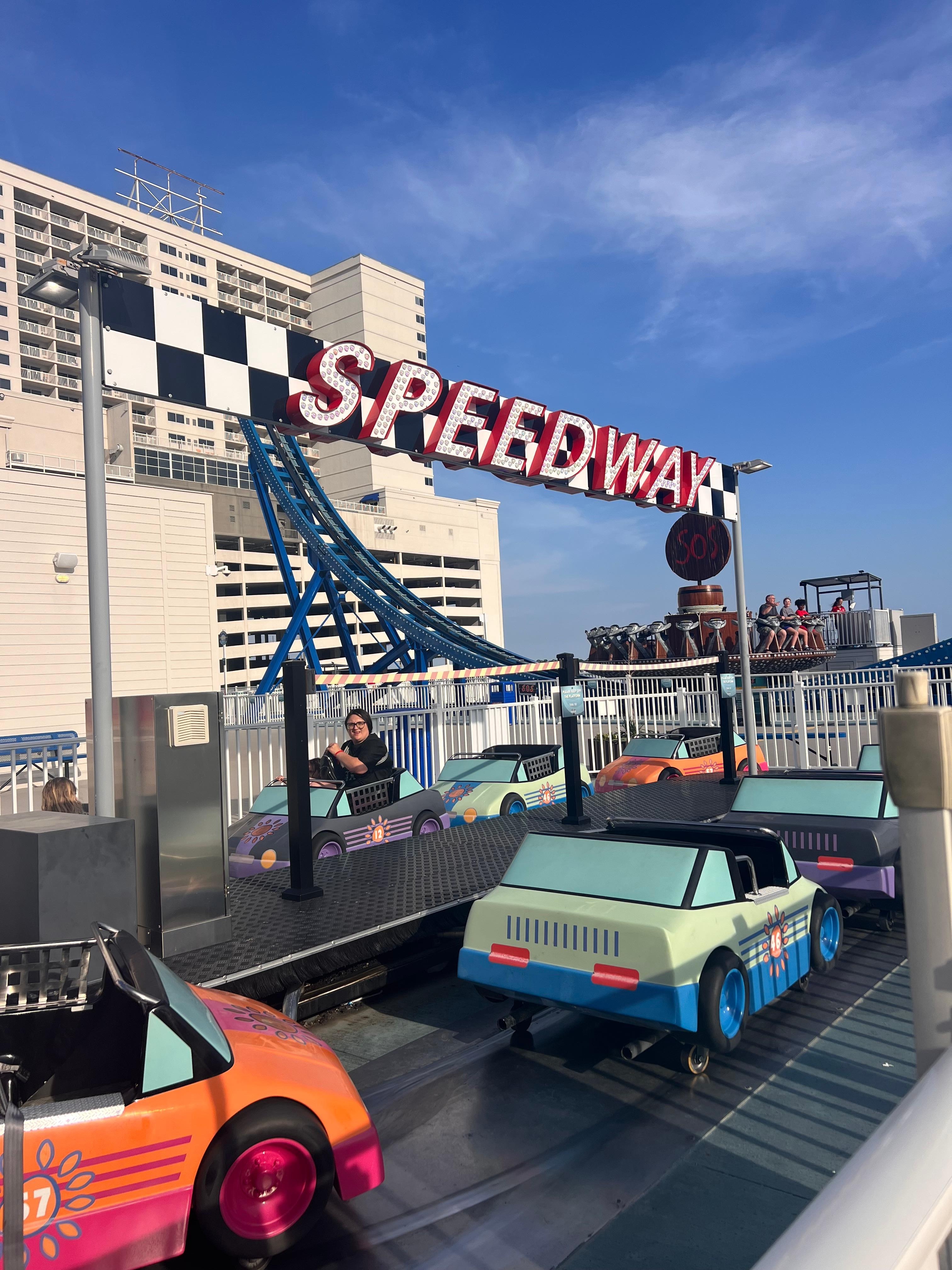 Both girls loved this ride!