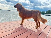 Beautiful day on Oneida lake from the dock