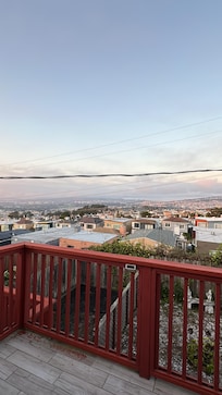 View from deck