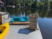 Tilted dock