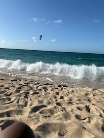Nearby beach