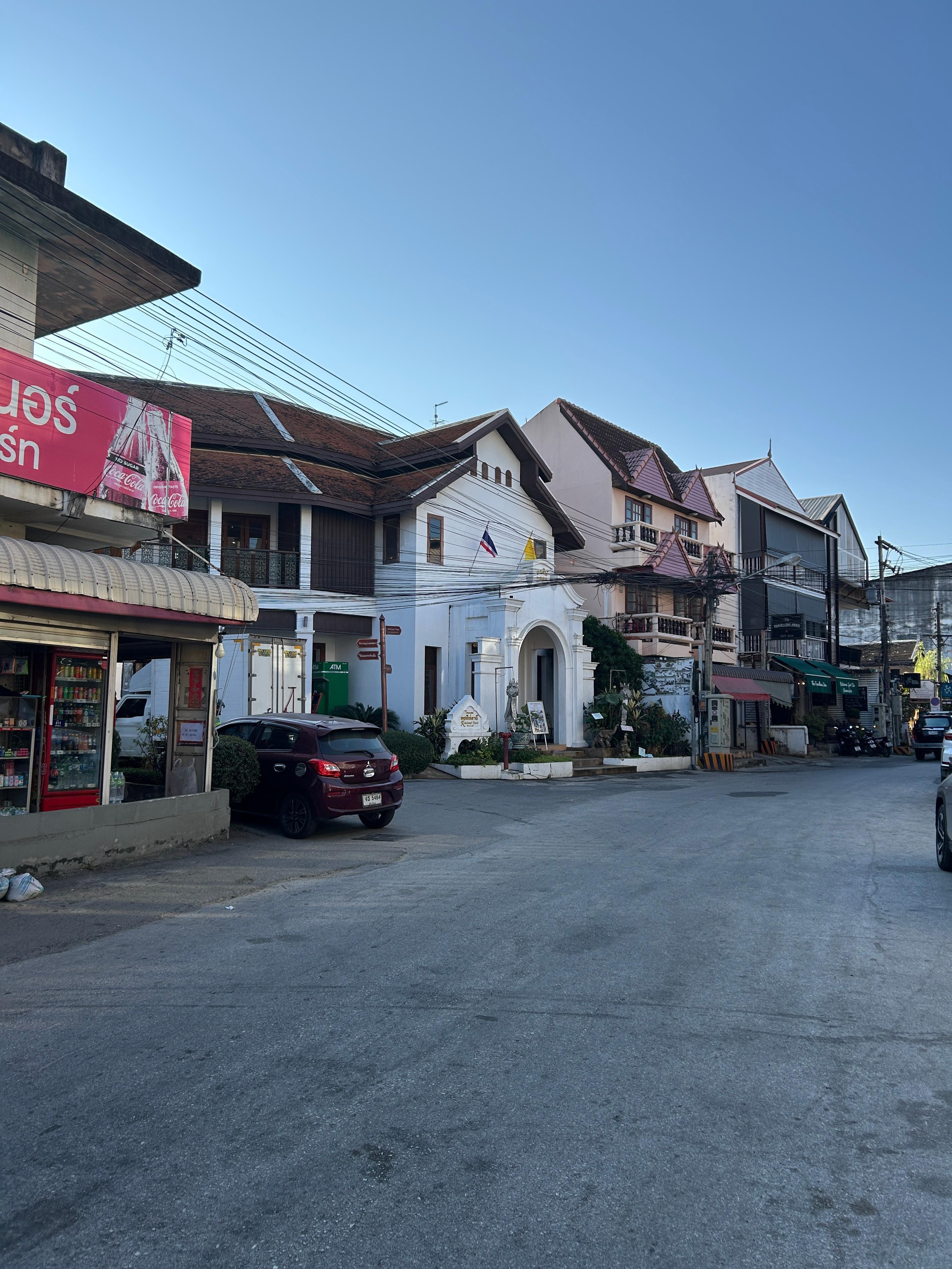 Outside of hotel from street