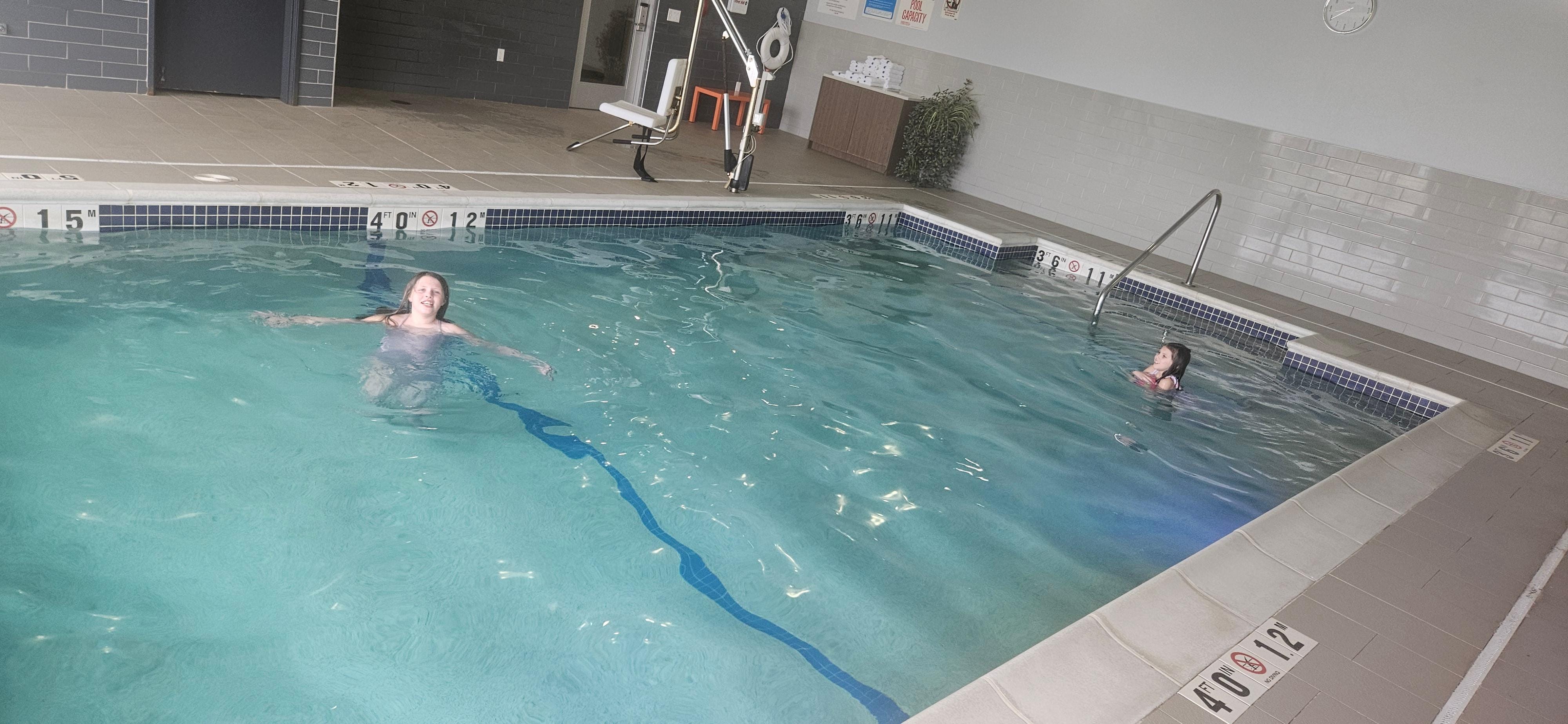 Pool PH and Salt Content Was Very Strong, burned Eyes and Skin only after 30mins - 1hr. Kids had rash/burns on necks, backs, legs. Staff was made aware, but maintenance was unavailable. Apparently a New Automated System, still needs work. 