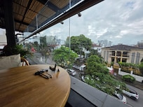 View from restaurant