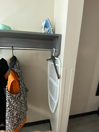 Iron yet no cover for the small board