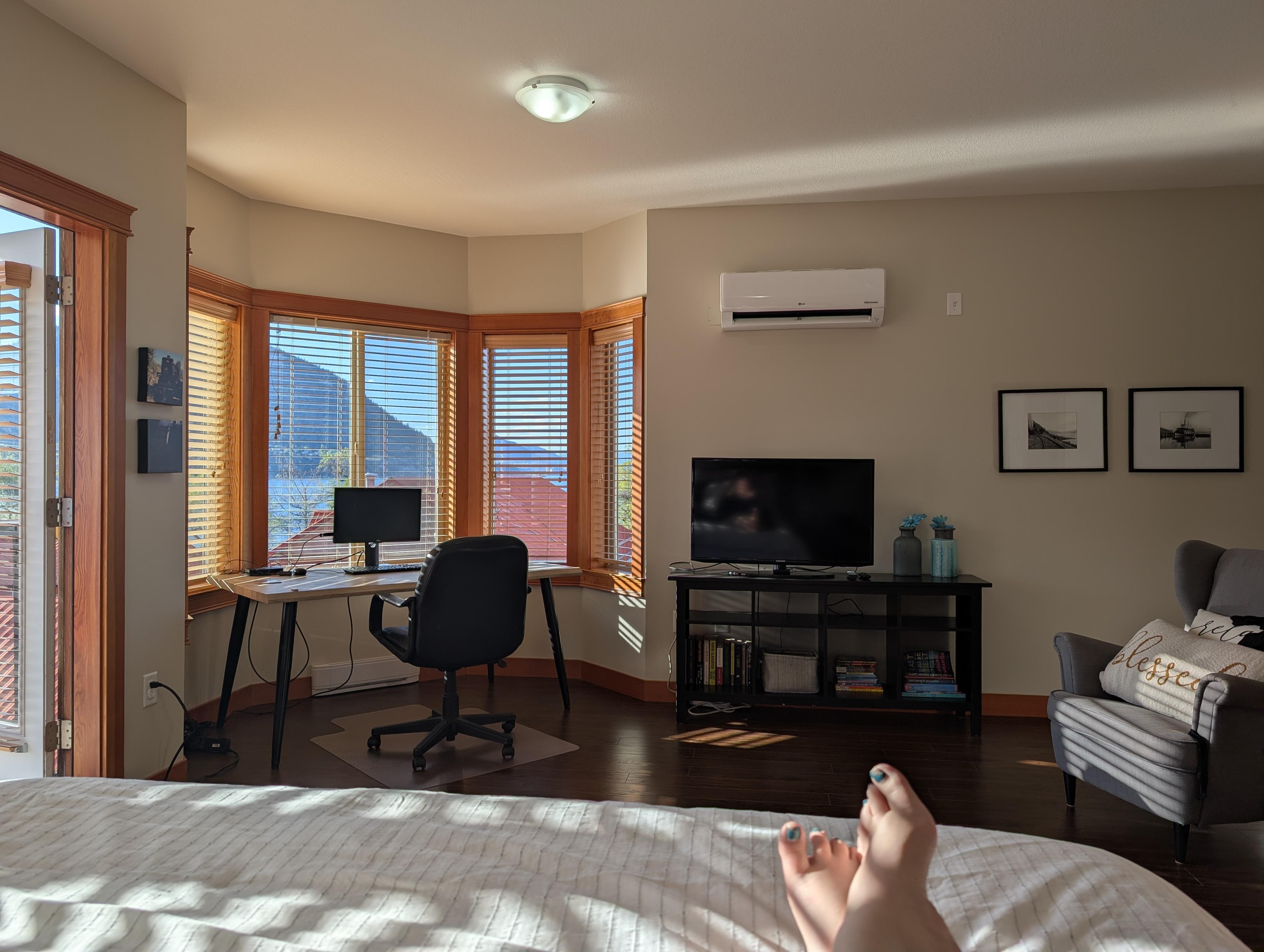 View from the bedroom