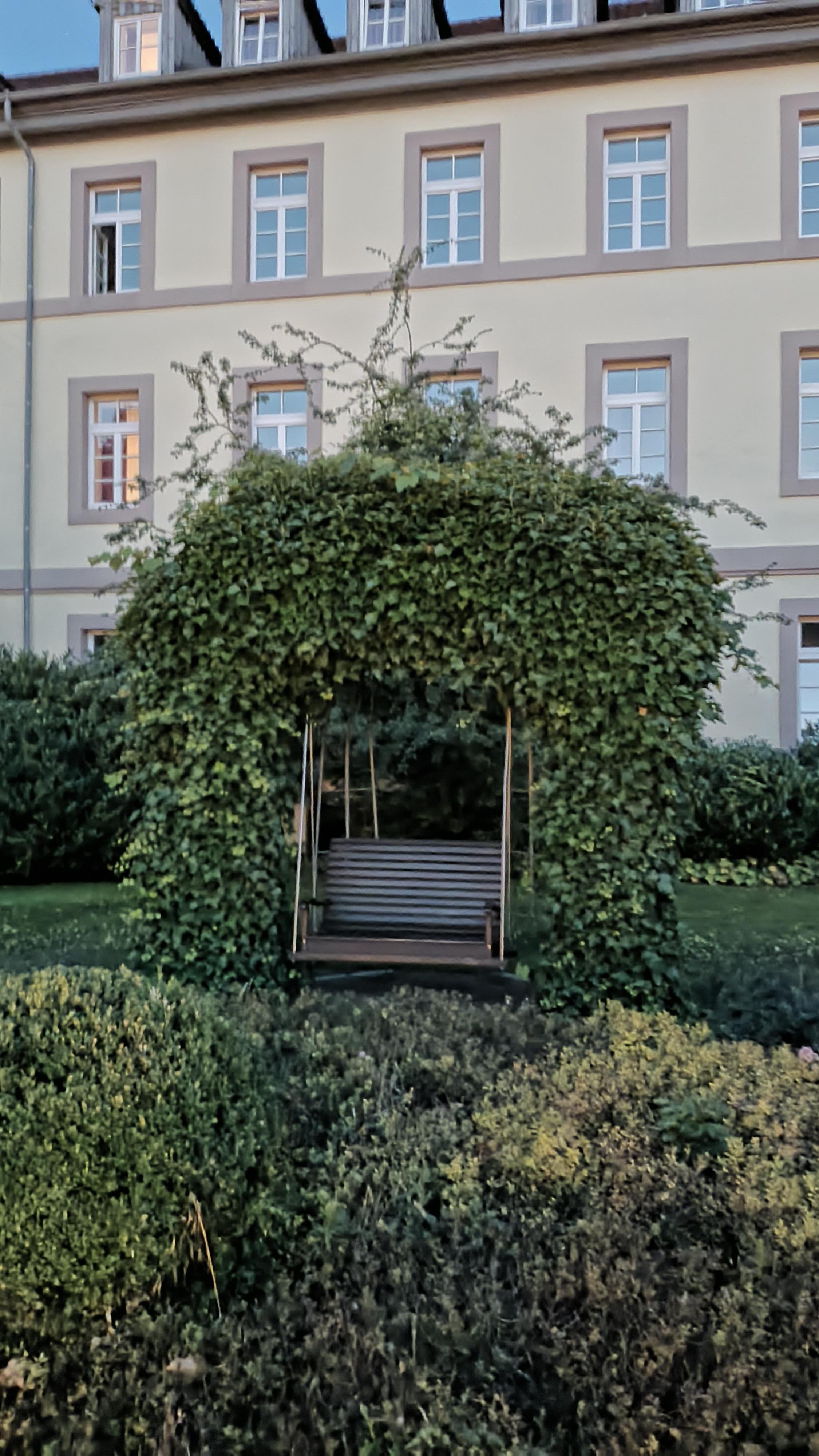 Ruheecke m Gartenbereich