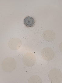 dirty tub