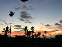 view from the lanai