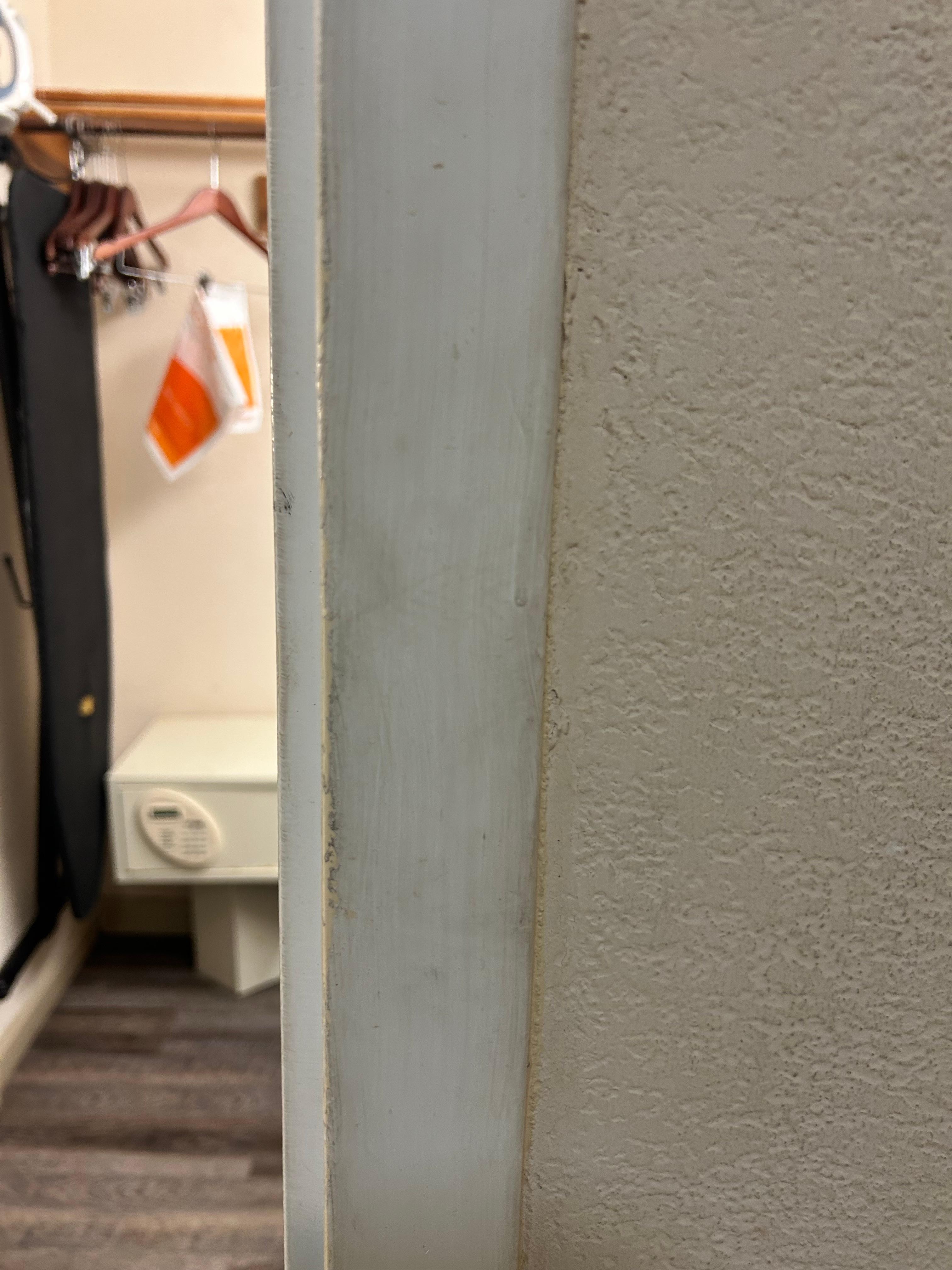 Door frames and high touch areas were dirty