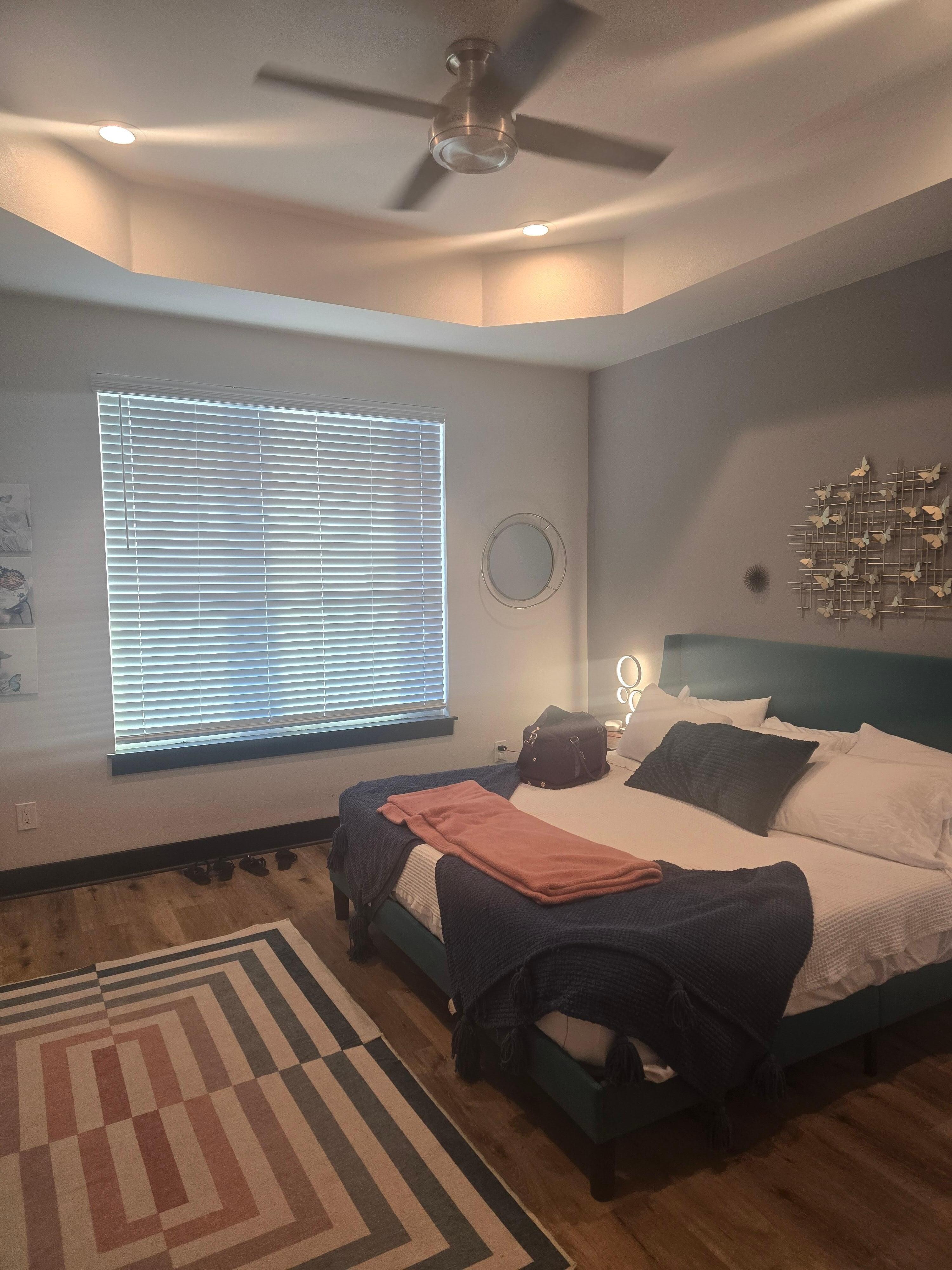 Beautiful master bedroom