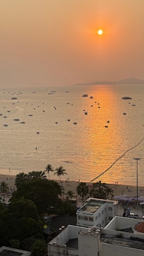 View from hotel balcony