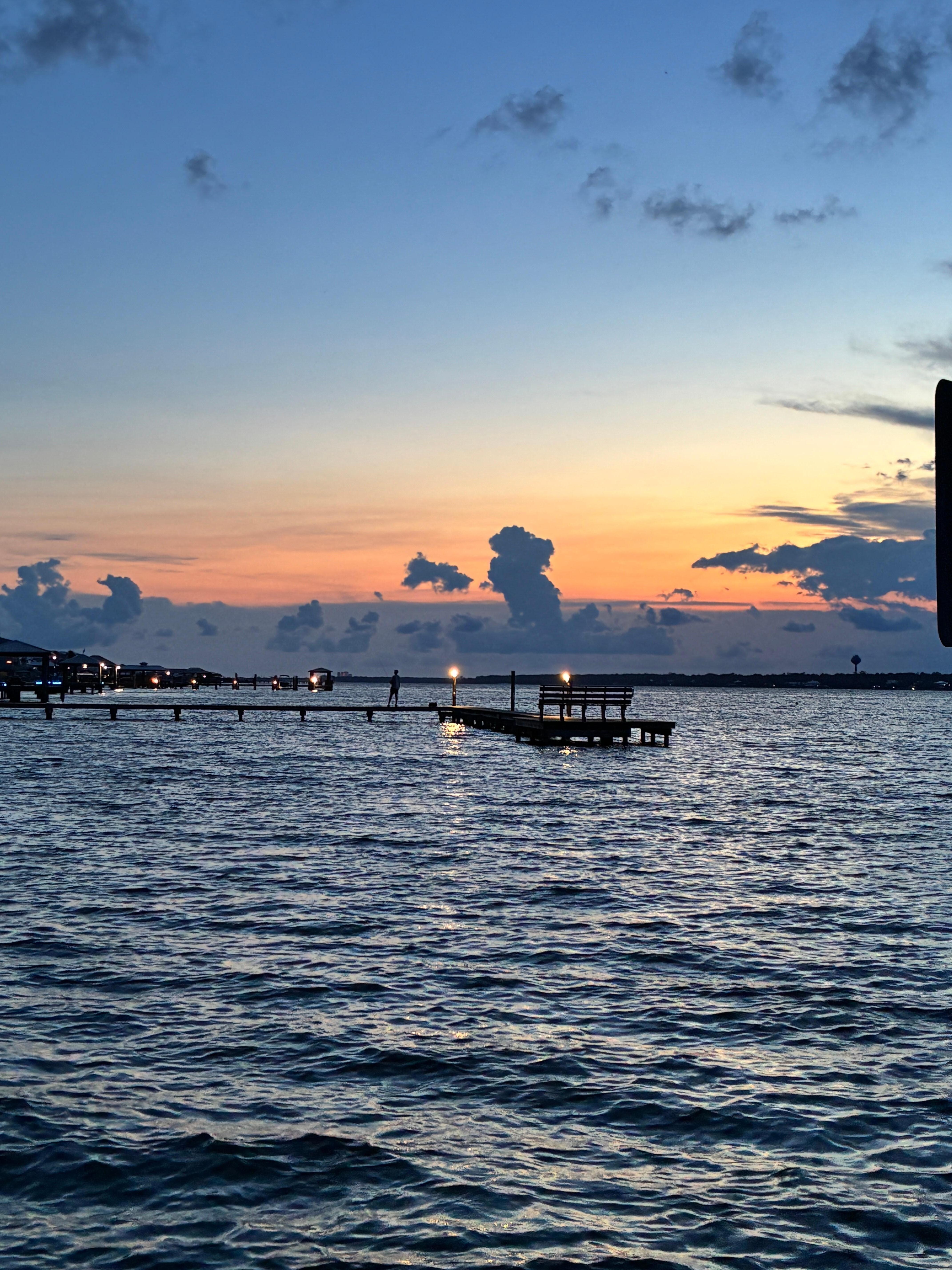 Sunset from the pier