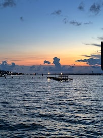 Sunset from the pier