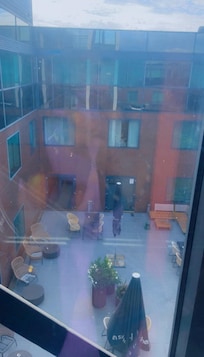 Outside