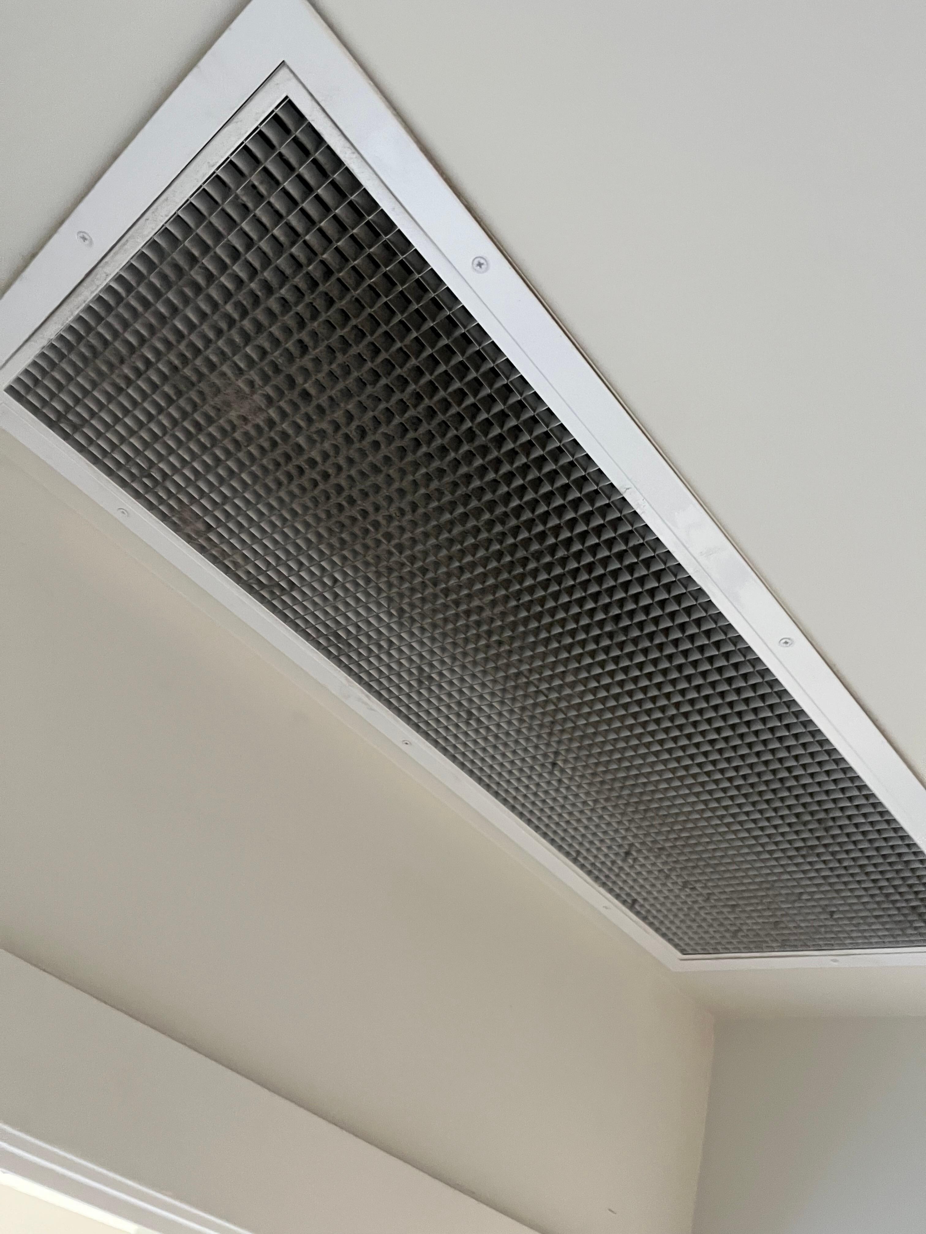 Very dirty air return vent