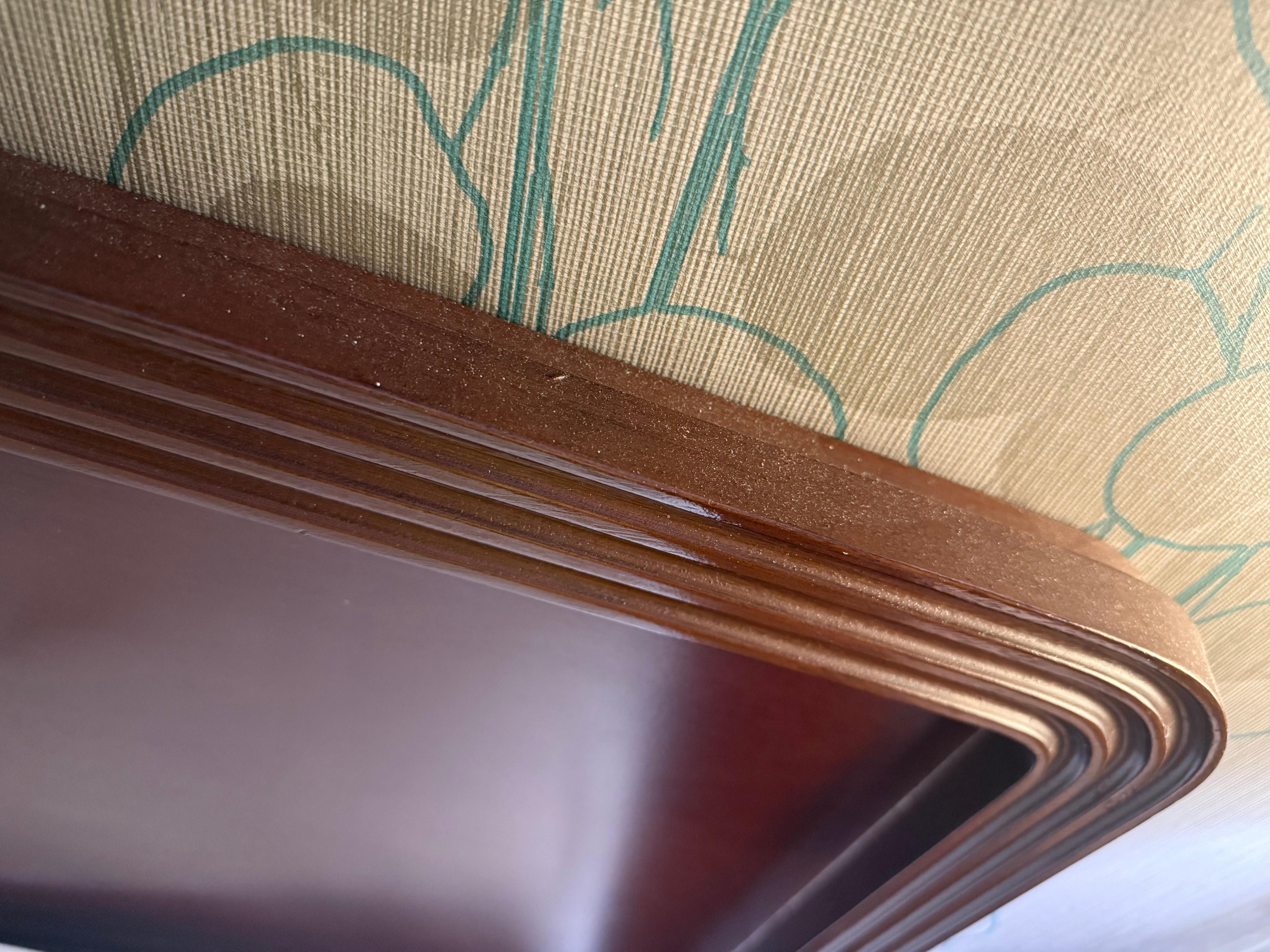Dust on top of headboard