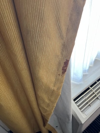 Stained curtains