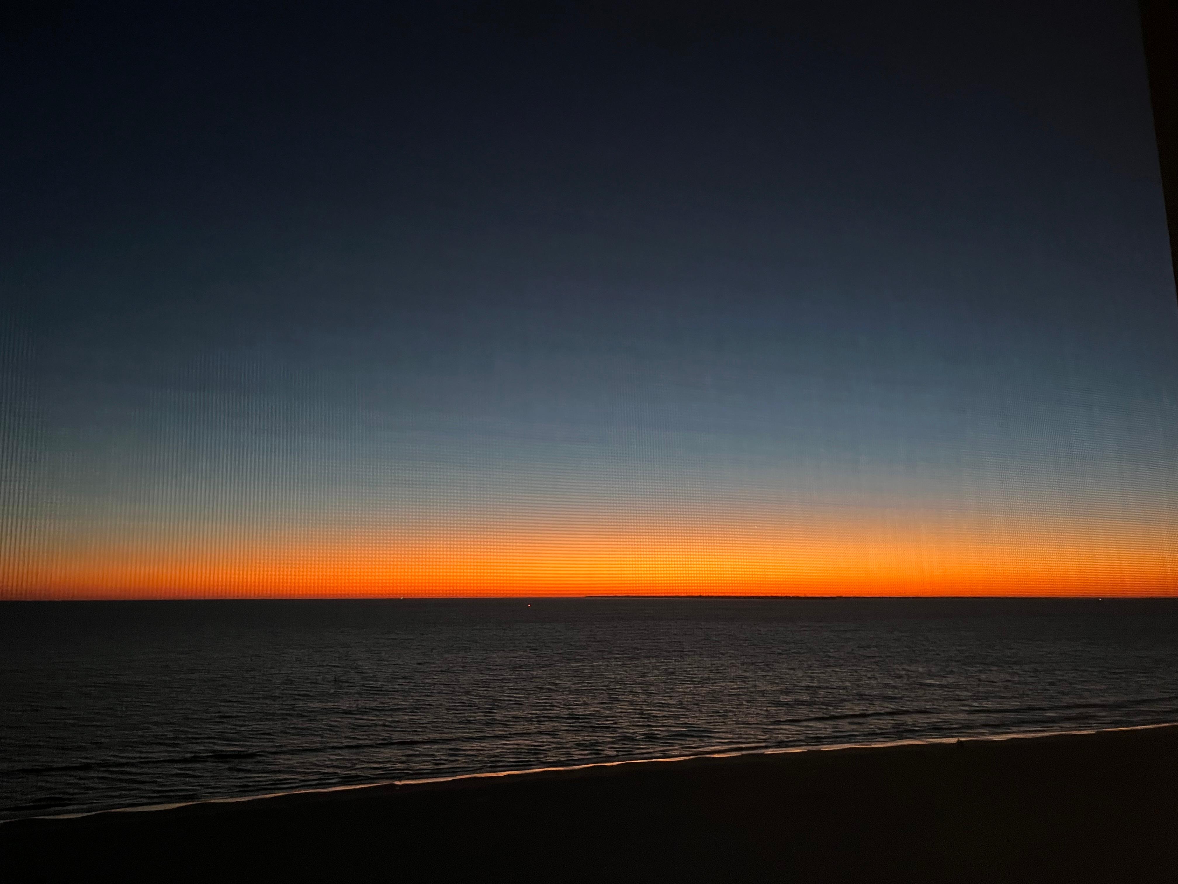 Beautiful sunsets from the balcony! 