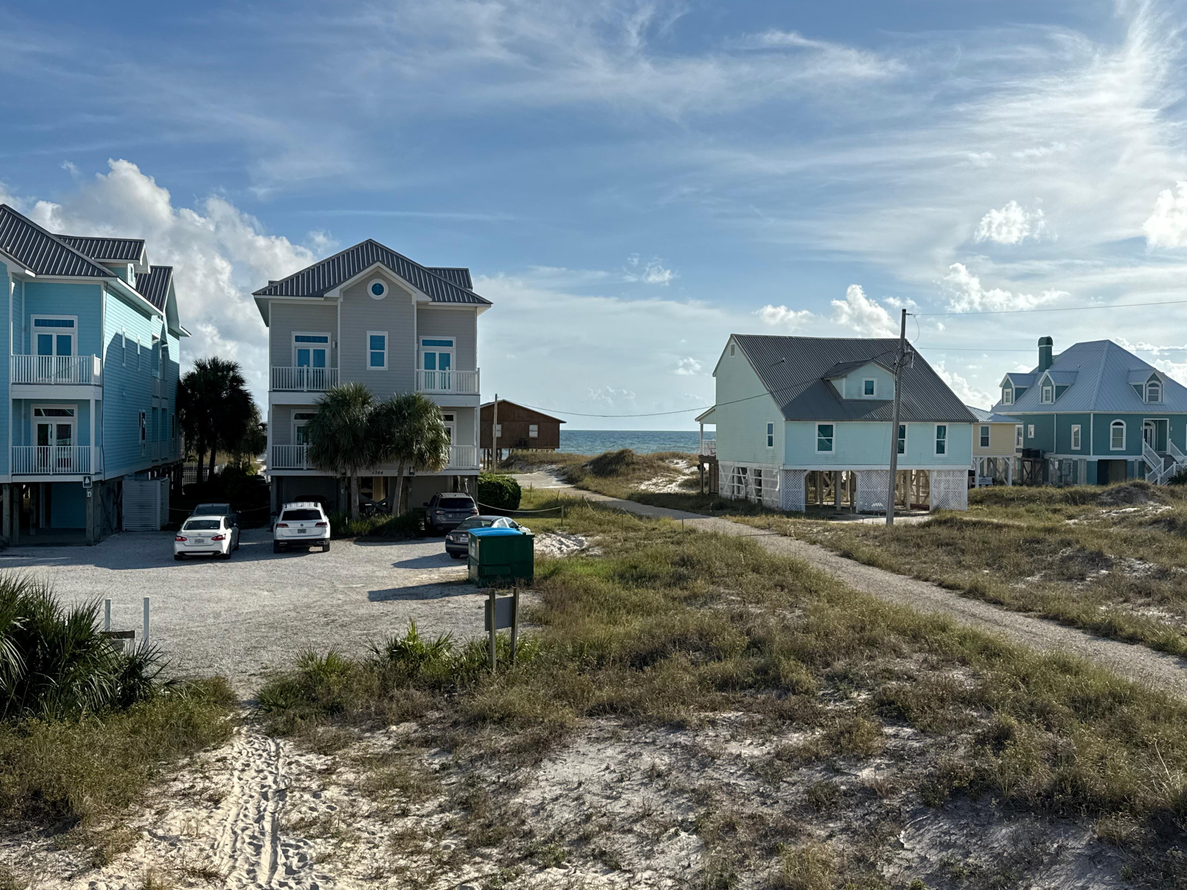 View from back deck. 
