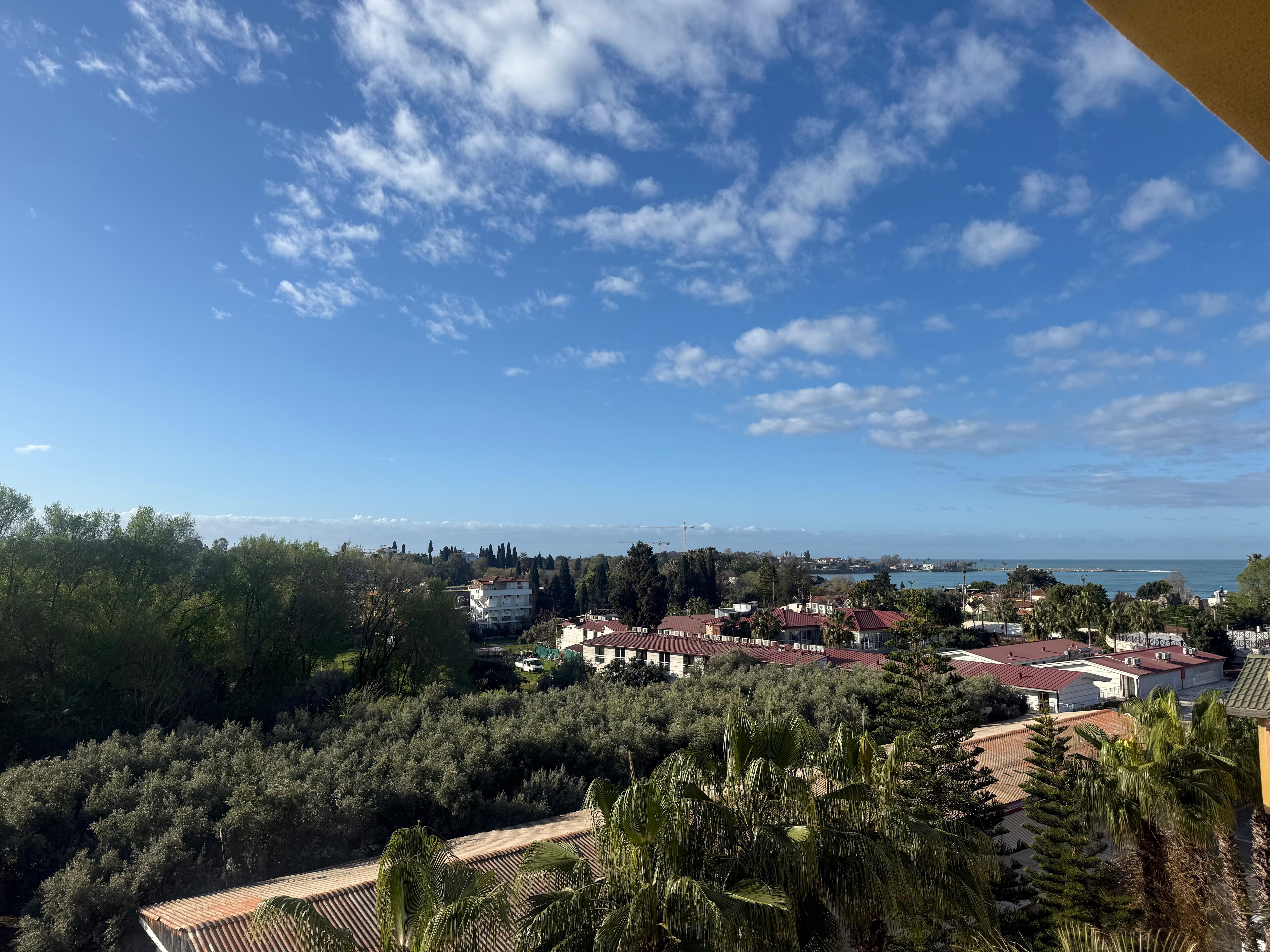 Toller Blick aus dem vierten Stock 