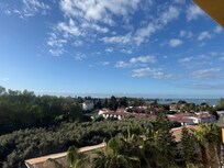 Toller Blick aus dem vierten Stock