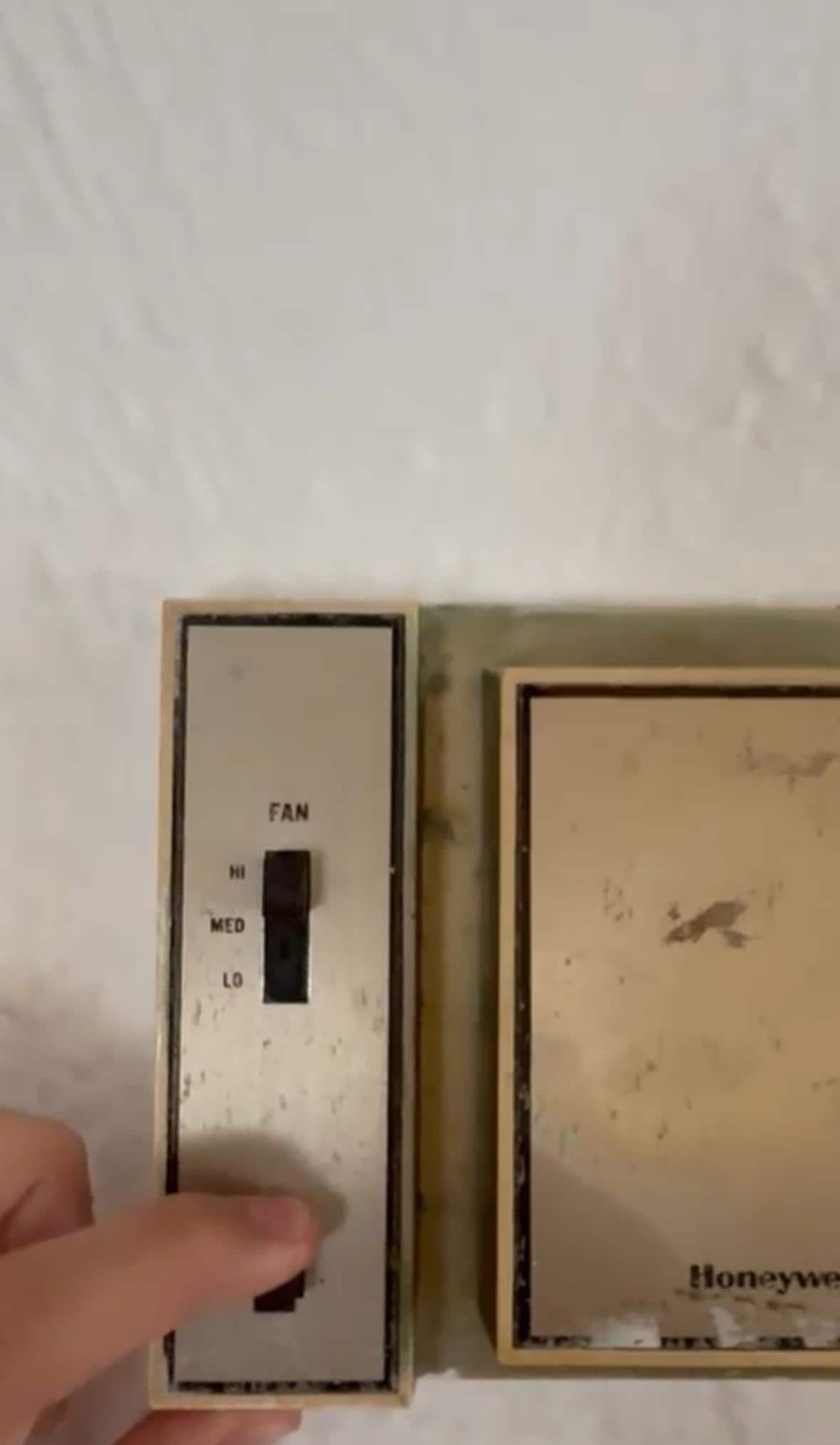 Control del aire acondicionado (no servía)