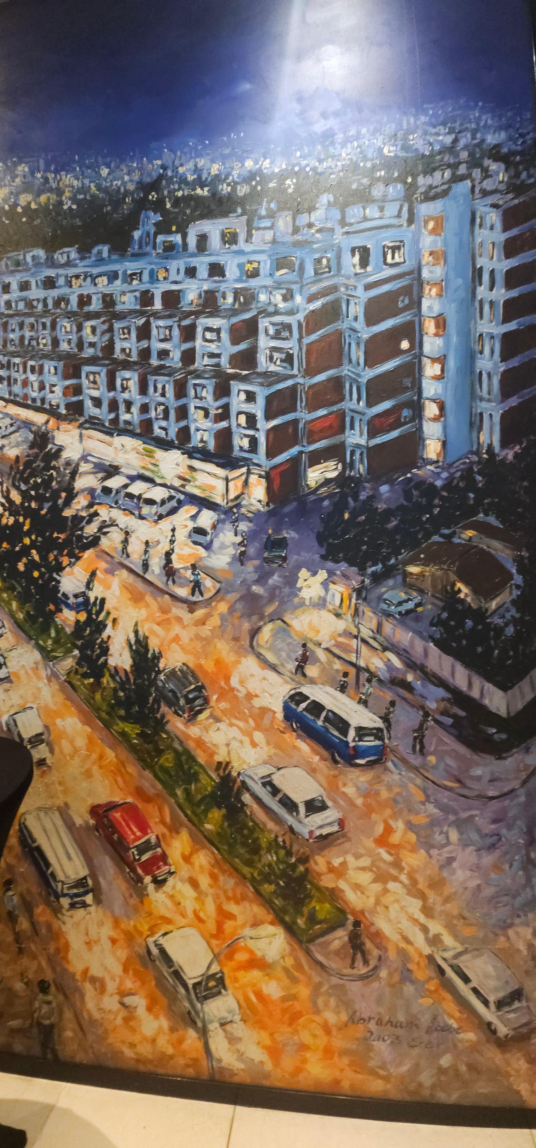 A painting from the 1st floor