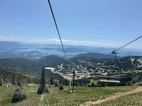 Rode up to Schweitzer Mrn which was only 40 min away