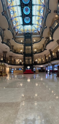The lobby.