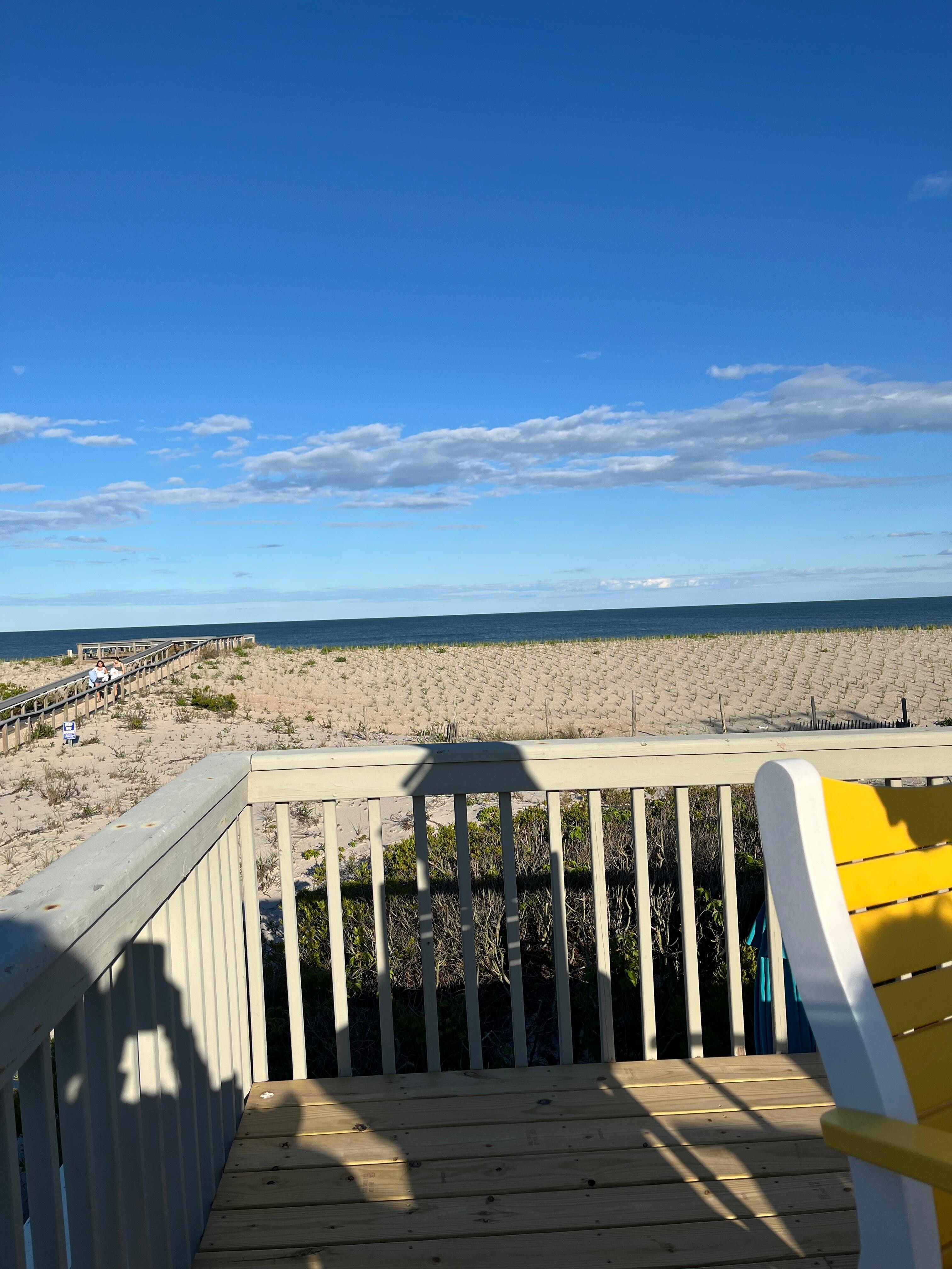 View from the roof deck