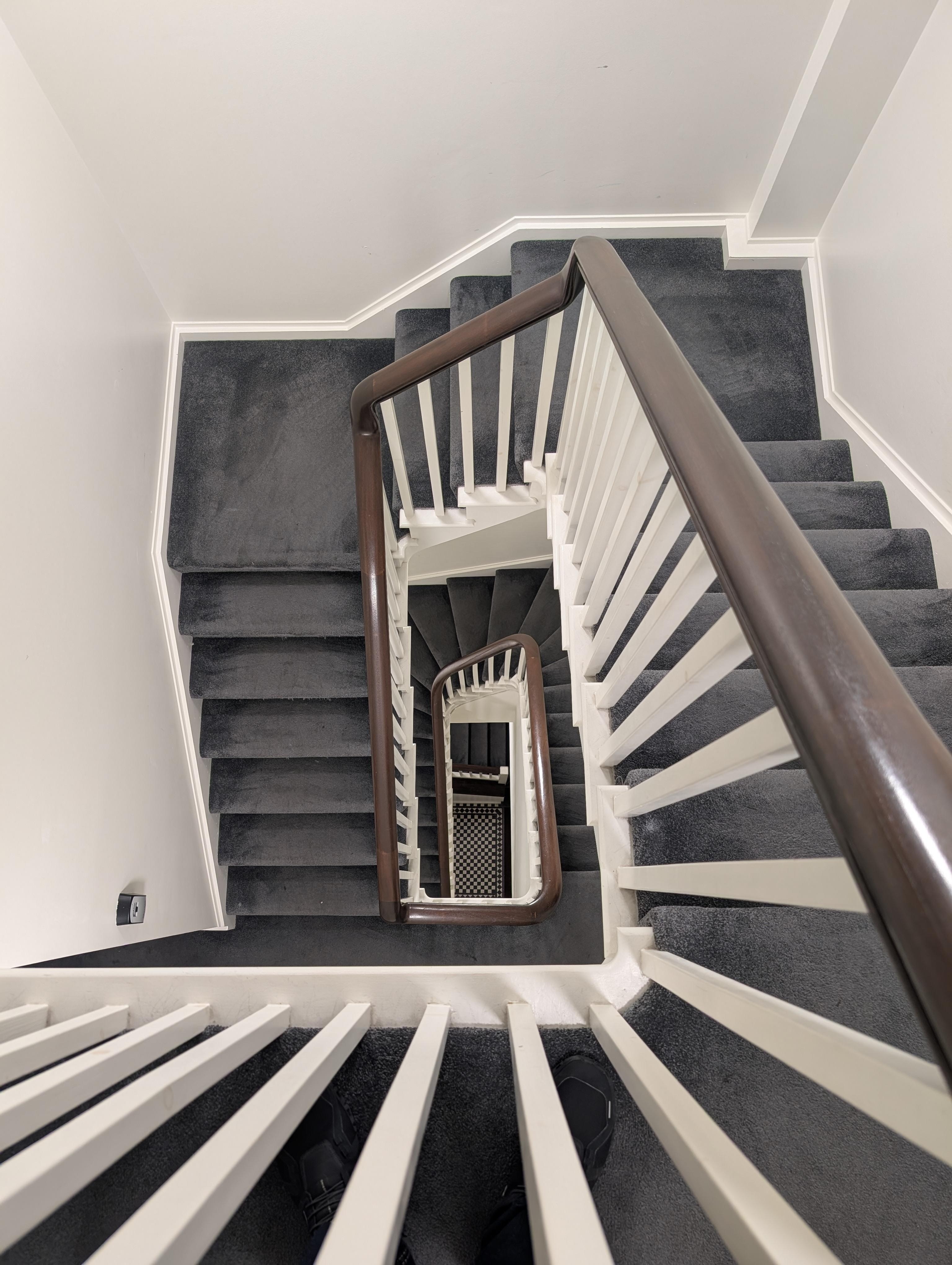 The stairs you'll have to climb!