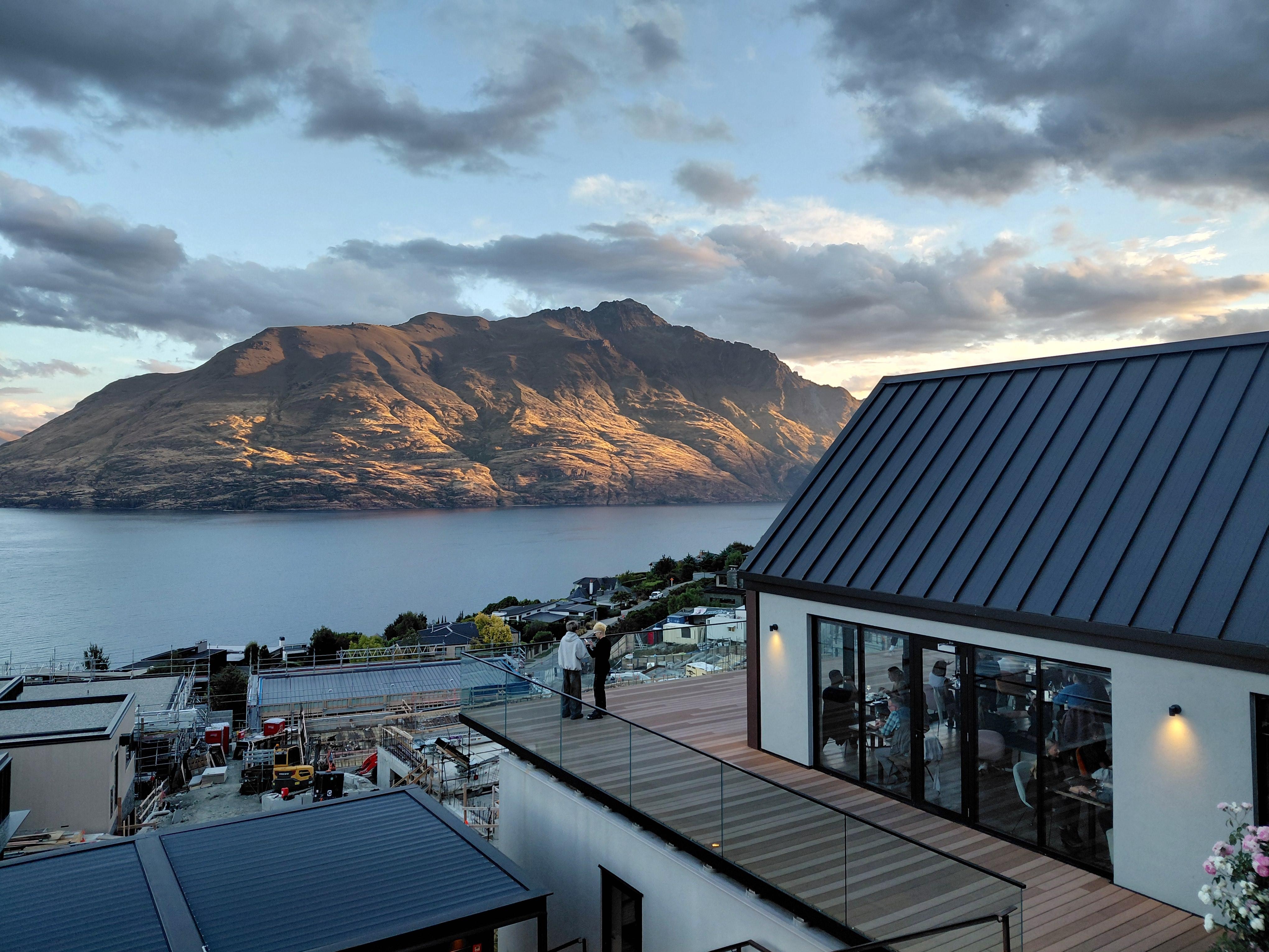 Coffee in the lounge