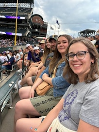At the Colorado Rockies game