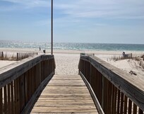 Great beach access from the Condominium