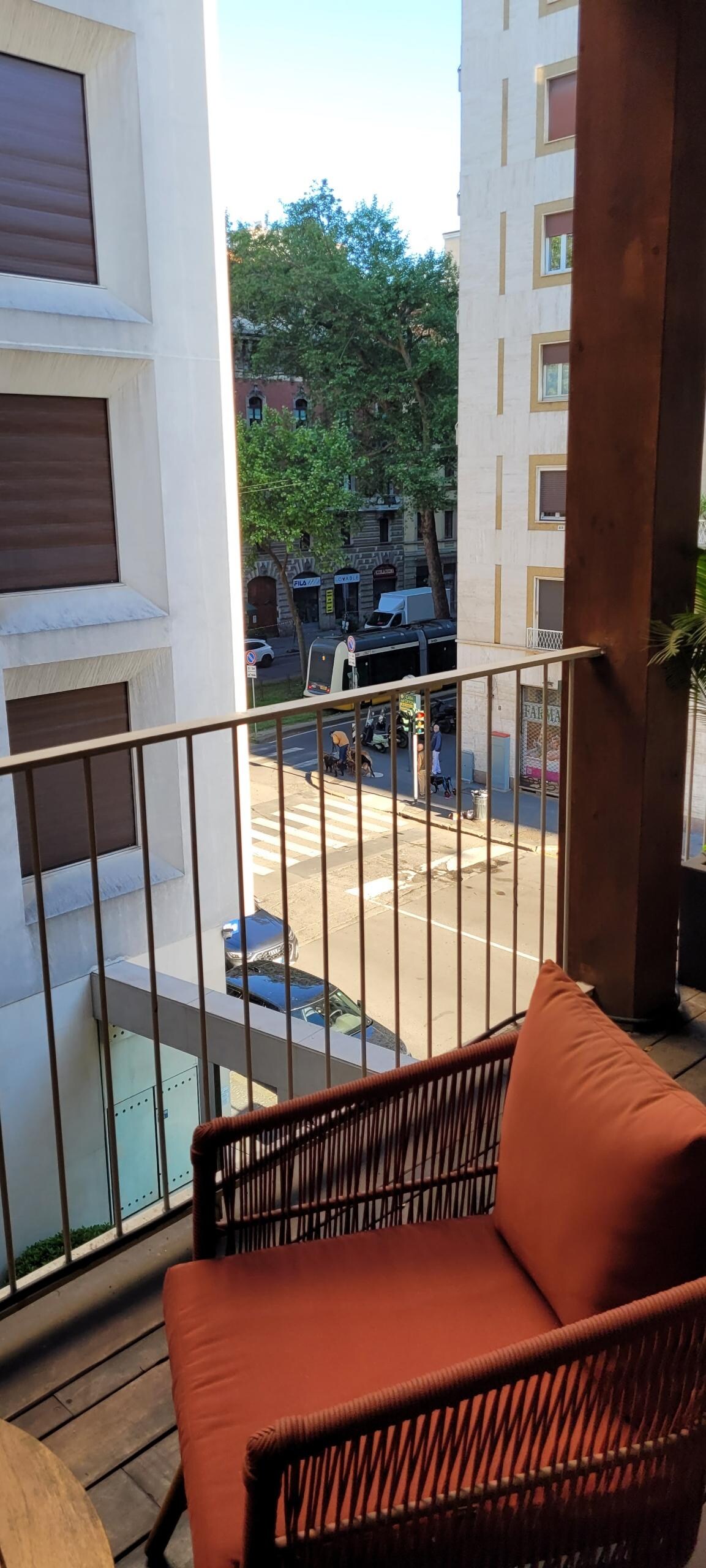 View from balcony