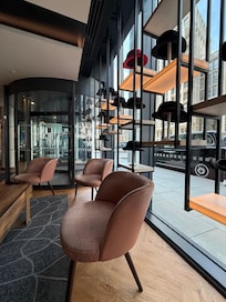 Entrance of the hotel