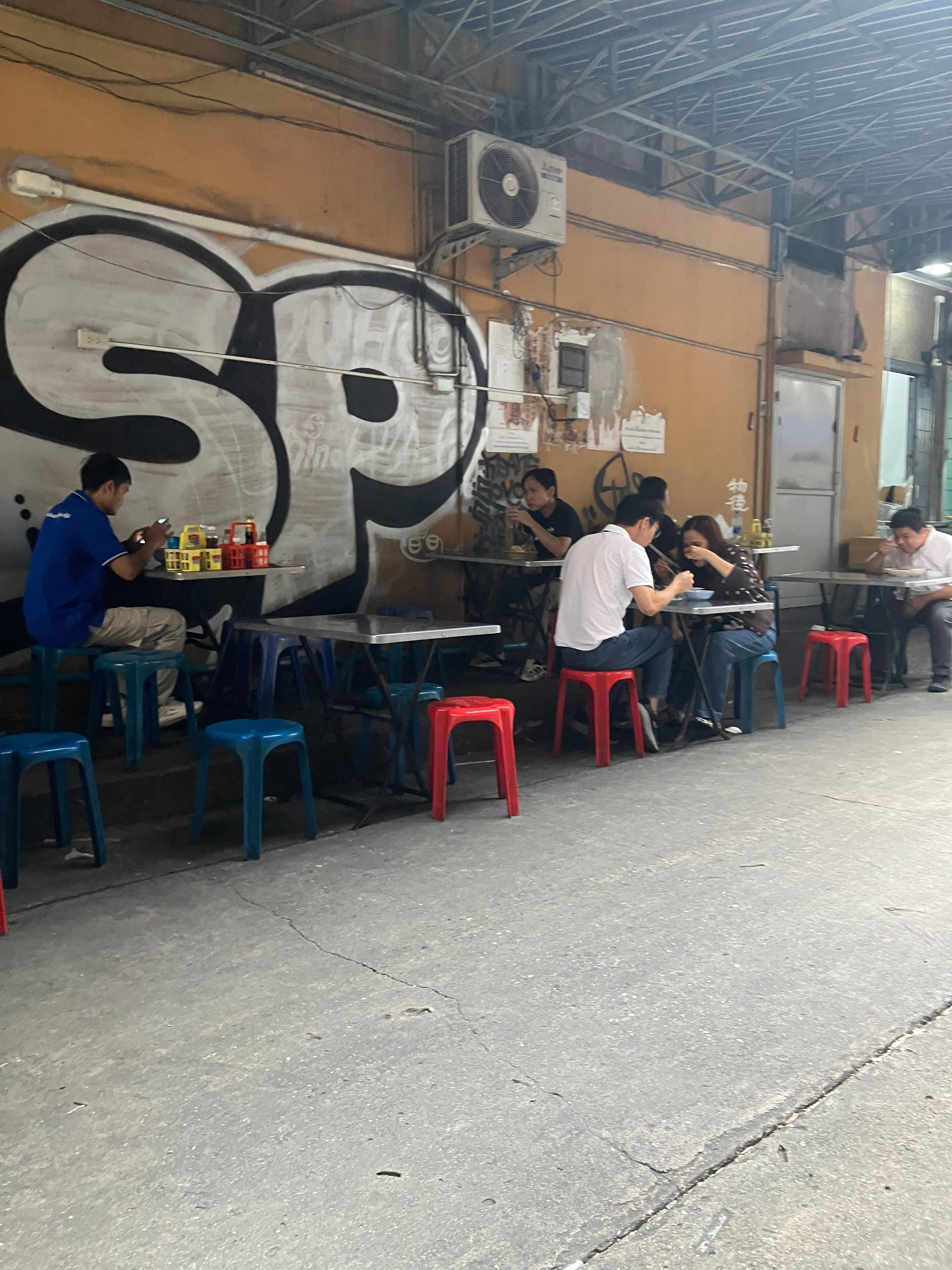 カオマンガイを食べた場所