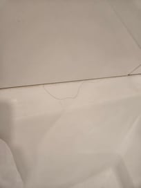 Hair in the shower