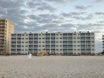 Building view from the beach