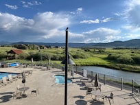View from our balcony.