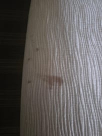 Stain on comforter