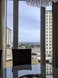 This was the view from the living room