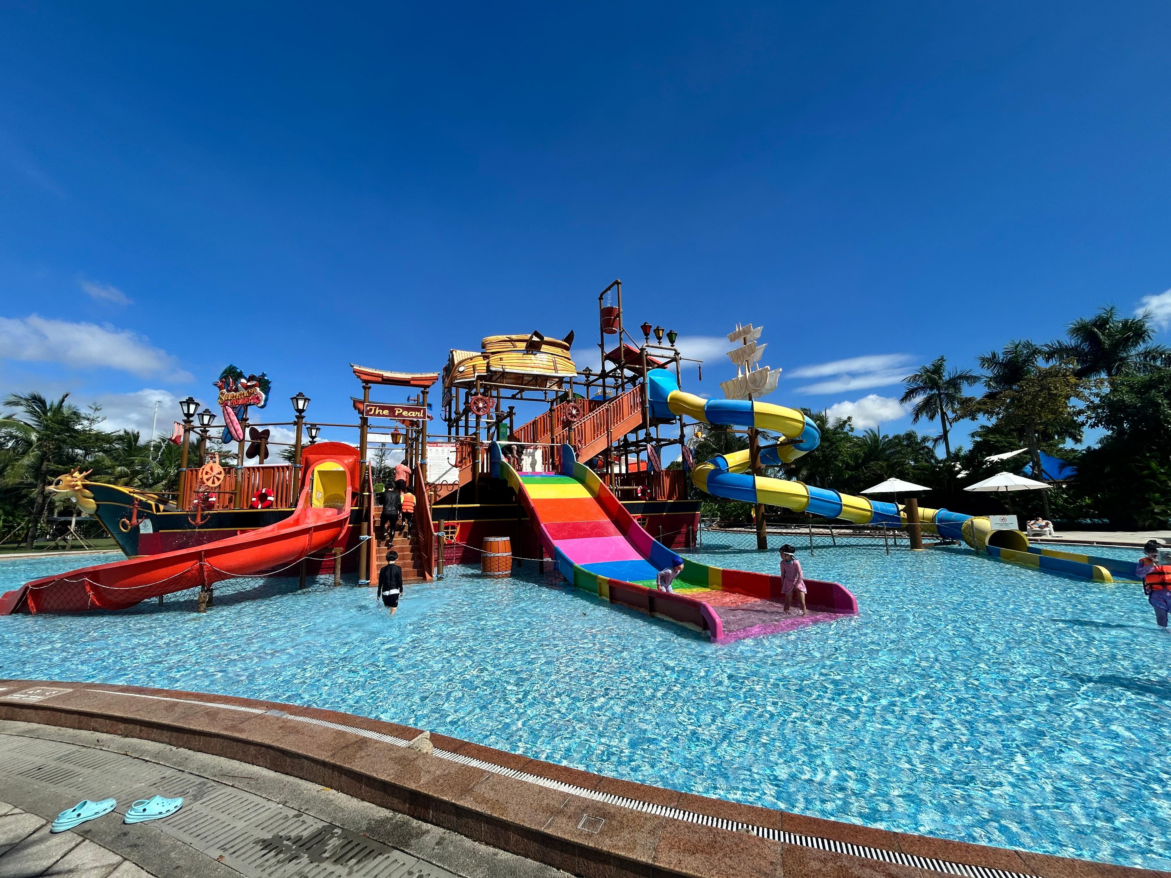 子供が大はしゃぎでした。