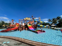 子供が大はしゃぎでした。