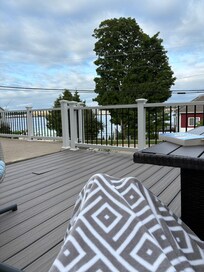 View from deck